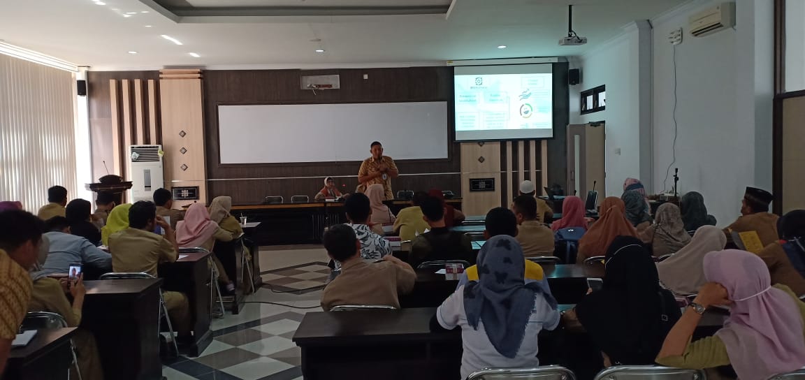Sosialasi BPJS Kesehatan Di Dinas Sosial Kabupaten Lombok Timur